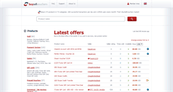 Desktop Screenshot of buysellvouchers.com